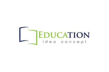 Creative Education Concept Logo Design Template