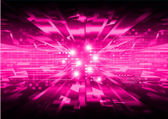 cyber circuit future technology concept background