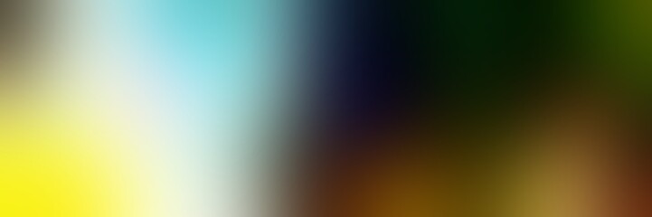 Obraz premium abstract blurredred background web header with very dark green, pastel blue and pale golden rod colors