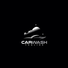 Fototapeta na wymiar car wash service logo. modern icon, template design illustration
