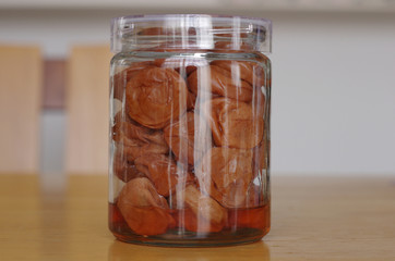 自家製の梅干し（南高梅）