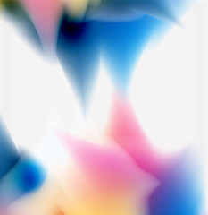 Liquid fluid color splashes abstract background, bright colorful shapes. Techno futuristic vector abstract background For Wallpaper, Banner, Background, Card, Book Illustration, landing page