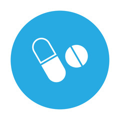 pill capsule medicine icon