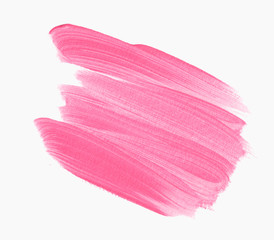 Make up brush paint stroke  watercolor background vector. Perfect abstract design for logo and sale banner. 