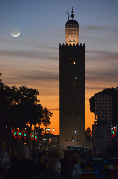 Marrakesch, Maroko, wieża