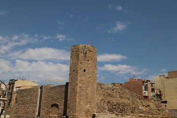 paysage  en Espagne ville de Tarragone