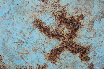 Rusted metal texture, Rusty steel plate, corroded iron texture