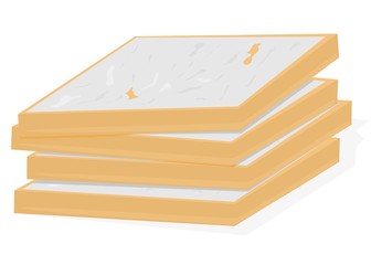 Kaju katli indian Sweets Vector