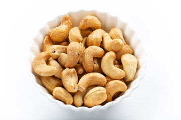 roasted and salted cashews nuts