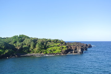 Obraz premium the coast of the Hawaii island