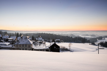 house in the mountains