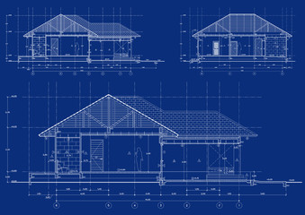 Write a blueprint architecture for building.