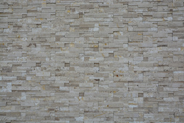 Old Texture details of white rough brick wall