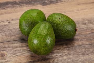Ripe green dietary avocado - superfood
