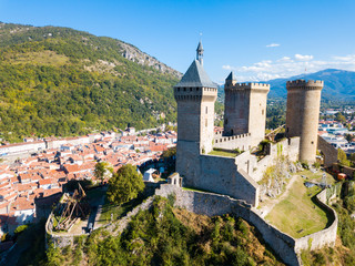 Medieval fortress Chateau de Foix