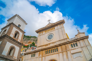 The Church of Santa Maria Assunta in Positano