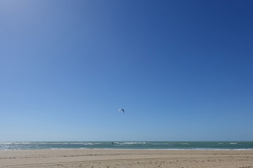 Playa de Cádiz. Rota. Kitesurfing