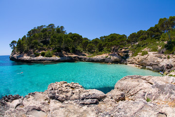 Obraz premium Mediterranean cove
