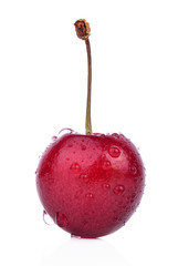 Cherry isolated on white background