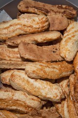 biscotti fatti in casa chiamati Amaretti di Gallarate