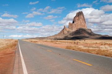 Landscape of Monument valley. Navajo tribal park, USA. Utah.