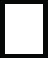 Obraz premium Mobile smart phone on white background technology,Cell phone mobile device,Phone mock up