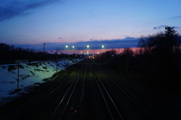 Fototapeta premium Railway
