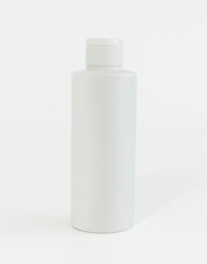 Hand antibacterial sanitizer dispenser pump. Cosmetic bottle with dispenser liquid container for gel, lotion, bath foam 3d illustration realistic mockup isolated on white background. Wash your hands

