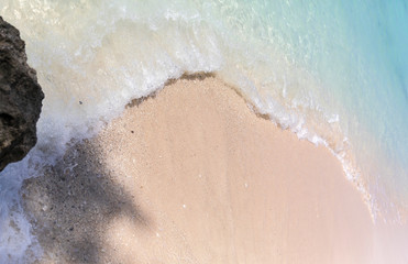 White Beach and Rock, Boracay island, Philippines.