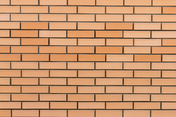 Obraz premium brickwork of a brick wall of a warm light shade 