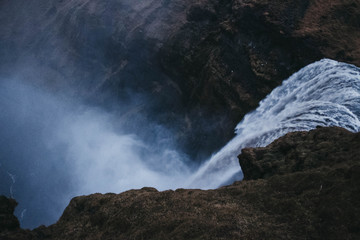 Famous Skogafoss waterfall on Skoga river. Iceland, Europe