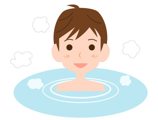 お風呂　入浴　風呂　男性