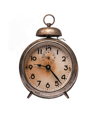 vintage watch on a white background. there is a place for text