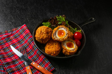 スコッチエッグ　イギリス料理　Scotch egg