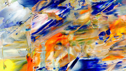 Colorful abstract background wallpaper. Modern motif visual art.  Mixtures of oil paint. Trendy hand painting canvas. Wall decor and Wall art prints Idea.  3D Texture.Colorful abstract 