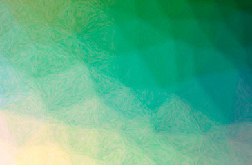 Abstract illustration of blue, green Impasto background