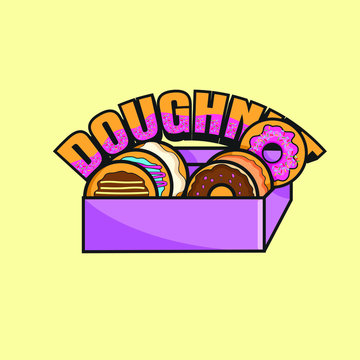 vector illustration of a cake with chocolate