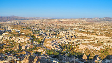 Obraz premium Panoramic view of Cappadocia countryside