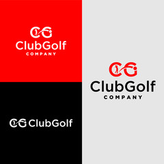 Fototapeta premium c and g logo clubgolf