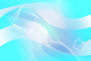 Naklejka premium abstract, blue, wallpaper, wave, design, light, illustration, art, pattern, texture, graphic, curve, line, waves, lines, backgrounds, color, backdrop, gradient, digital, white, image, fractal, smooth
