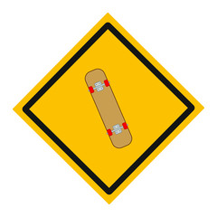 freestyle skate board. illustration for web and mobile design.