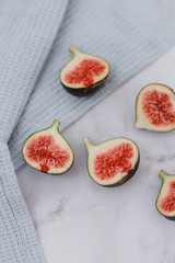 Fresh figs closeup