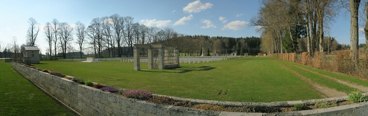 Panorama Durnbach Cemetary
