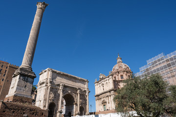 Fototapeta premium Fori Imperiali, Rome, Lazio, Italy