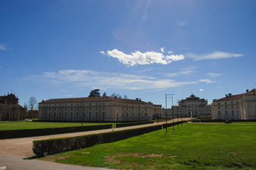 Obraz premium The Hunting Residence of Stupinigi near Turin in Italy