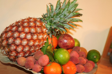 Naklejka na ściany i meble Close-up Of Fruits