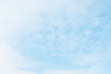 blue sky background copy space magic clouds fairy tale