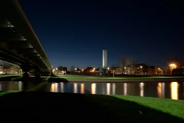 Fototapeten bridge at night © sharon