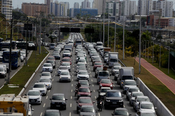 vehicle congested in salvador