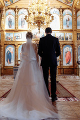 wedding in the new church of young